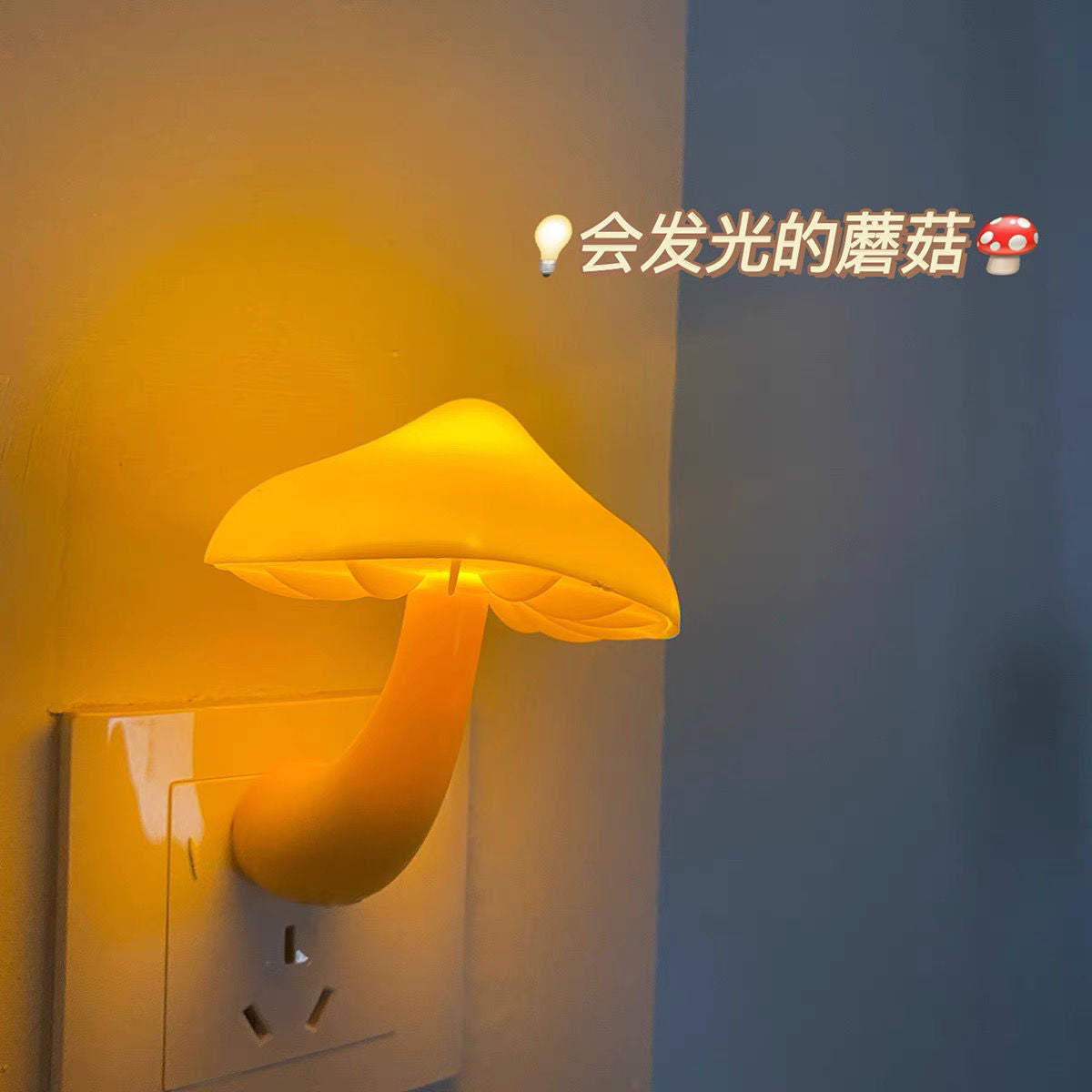 LED Mushroom Night Light