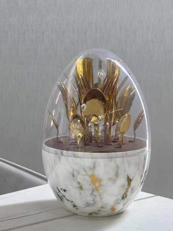 24 Pcs Spoon Holder Egg