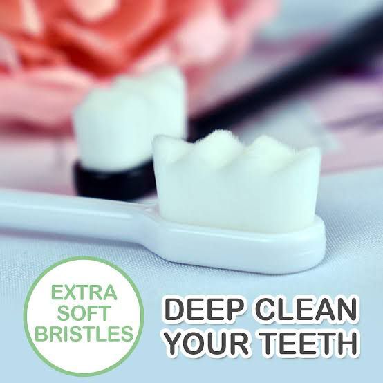Extra Soft Toothbrush for Sensitive Gums (Pack of 3)