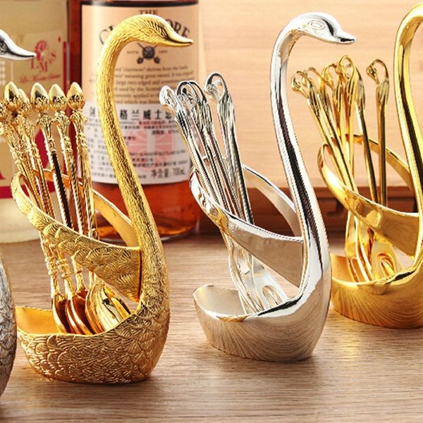 Creative Spoon Set With Stand