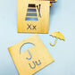 A to Z Learning Stencils Box