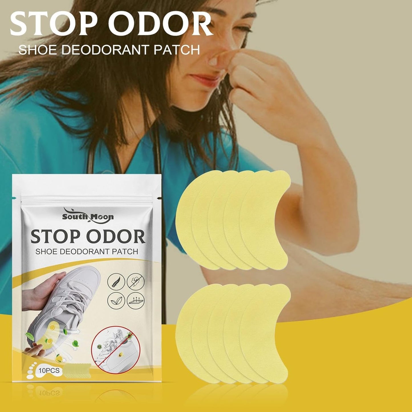 Long Lasting Shoe Odor Deodorant Patch