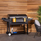 American Charcoal BBQ Grill With Thermometer
