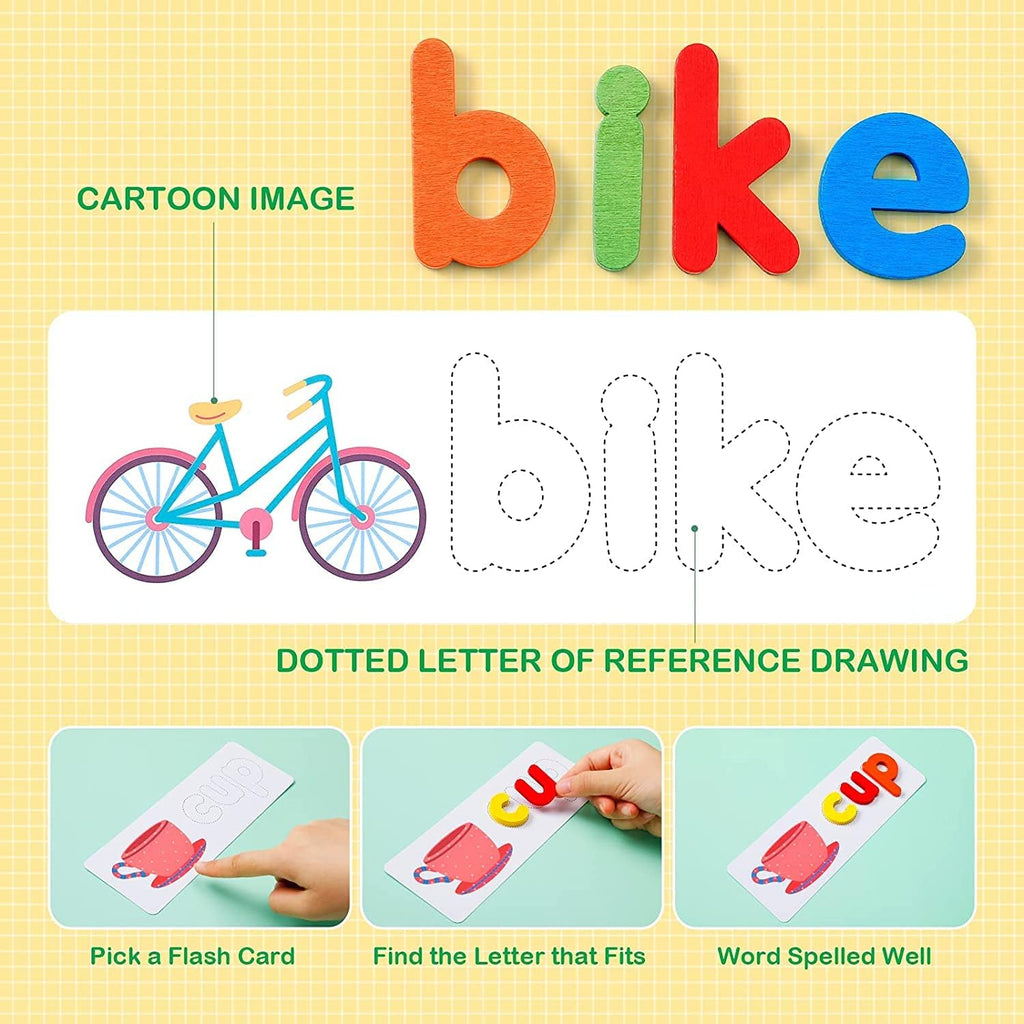 Wooden Spelling Game