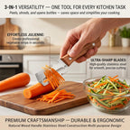 3-in-1 Stainless Steel Vegetable Peeler