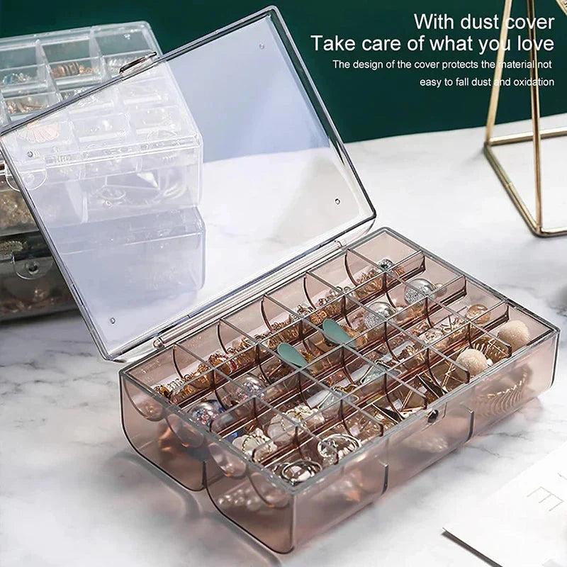 2 Layer Acrylic Jewelry Box