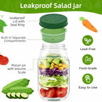 Fresh Vault Luxe Leakproof Salad Jar
