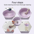 3 in 1 Silicone Makeup Brush Cleaner