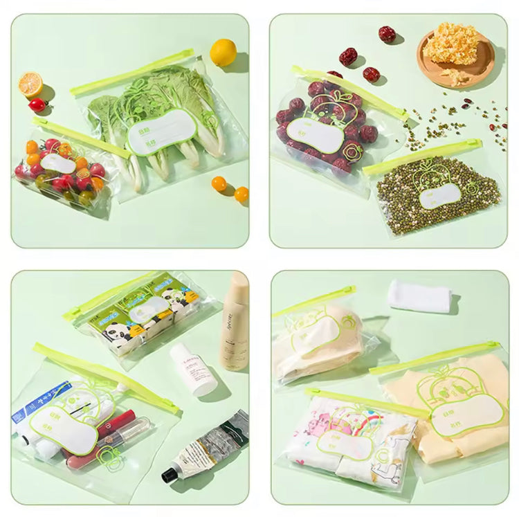 Tranparent Reusable Food-Grade Storage Bag