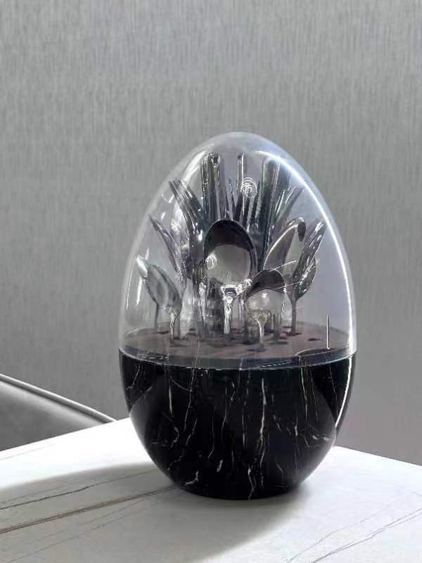24 Pcs Spoon Holder Egg