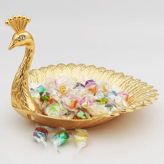 Peacock Candies Dish