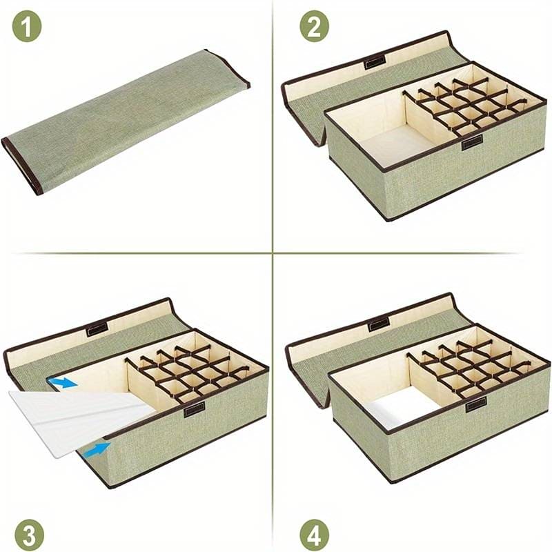 17 Compartment Garment Storage Organizer