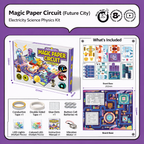 Magic Paper Circuit Kit for Kids – DIY STEM Electricity Learning Toy with LED Lights