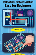 Magic Paper Circuit Kit for Kids – DIY STEM Electricity Learning Toy with LED Lights