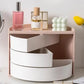 Semicircle cosmetic organizer