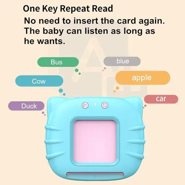 Rechargeable Educational Flash Cards Game For Kids