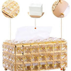 Crystal Glass Tissue Box