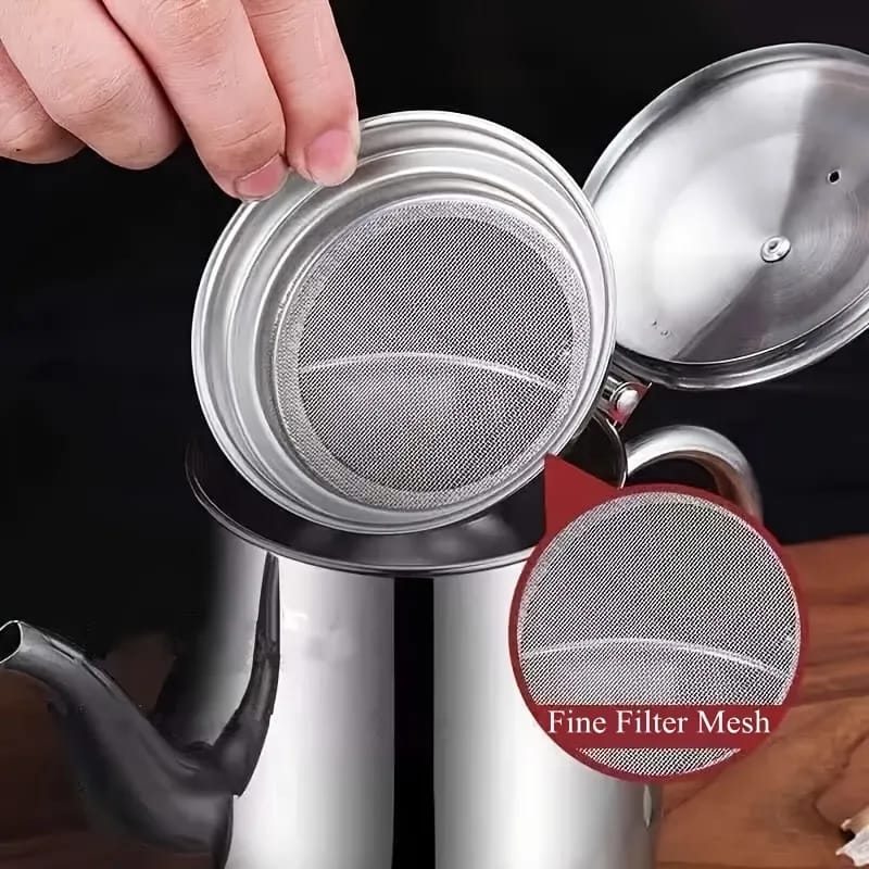 Oil filter kettle