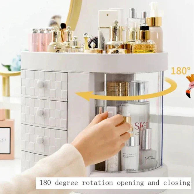 4 Tiers Acrylic Multifunction Vanity