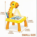 3 In 1 Kids Painting Drawing Activity Kit Projector Table