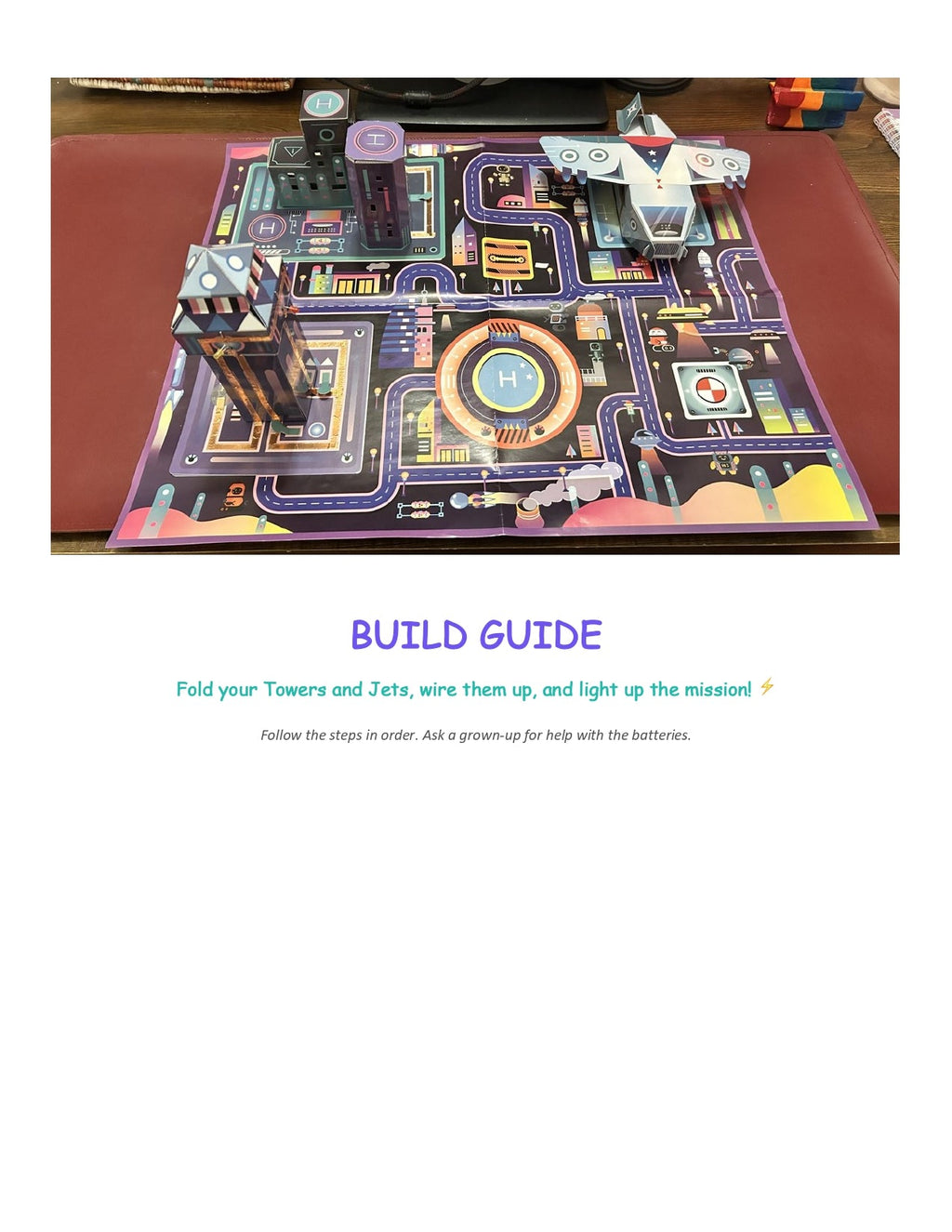 Magic Paper Circuit Kit for Kids – DIY STEM Electricity Learning Toy with LED Lights