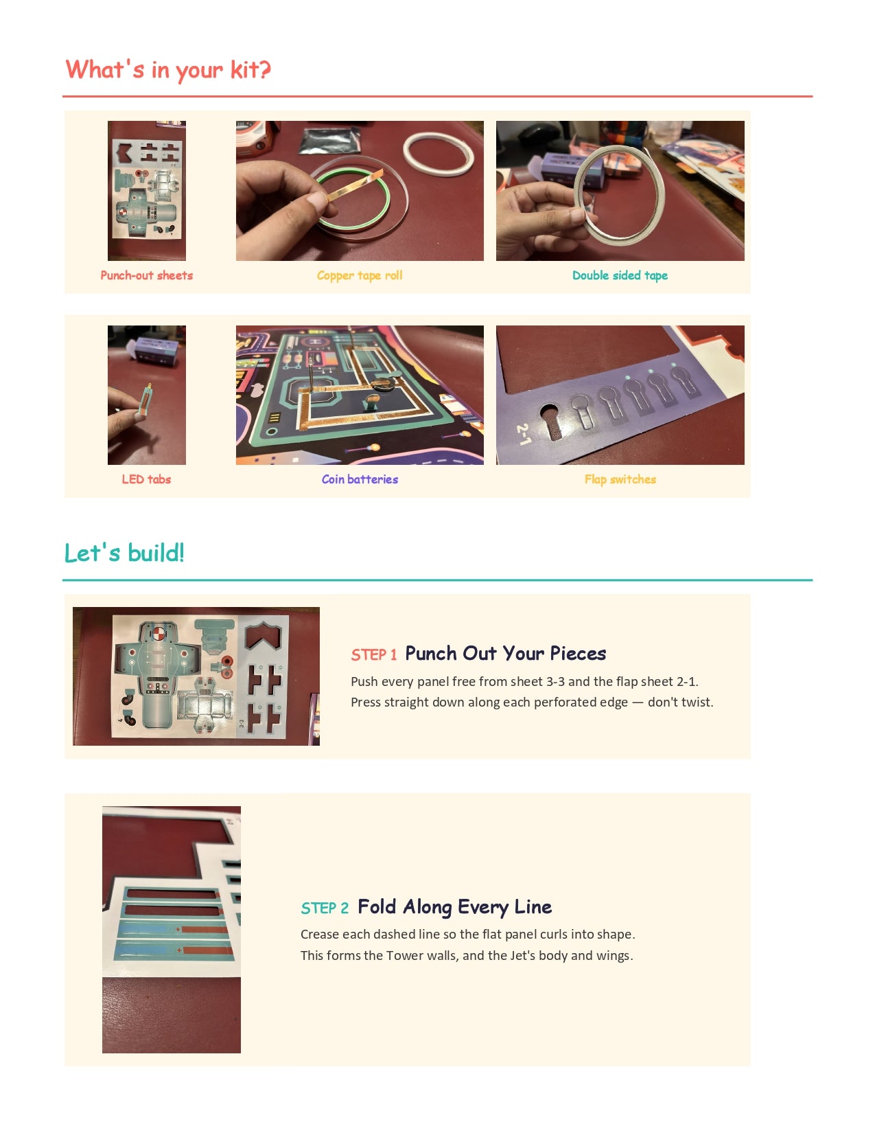 Magic Paper Circuit Kit for Kids – DIY STEM Electricity Learning Toy with LED Lights