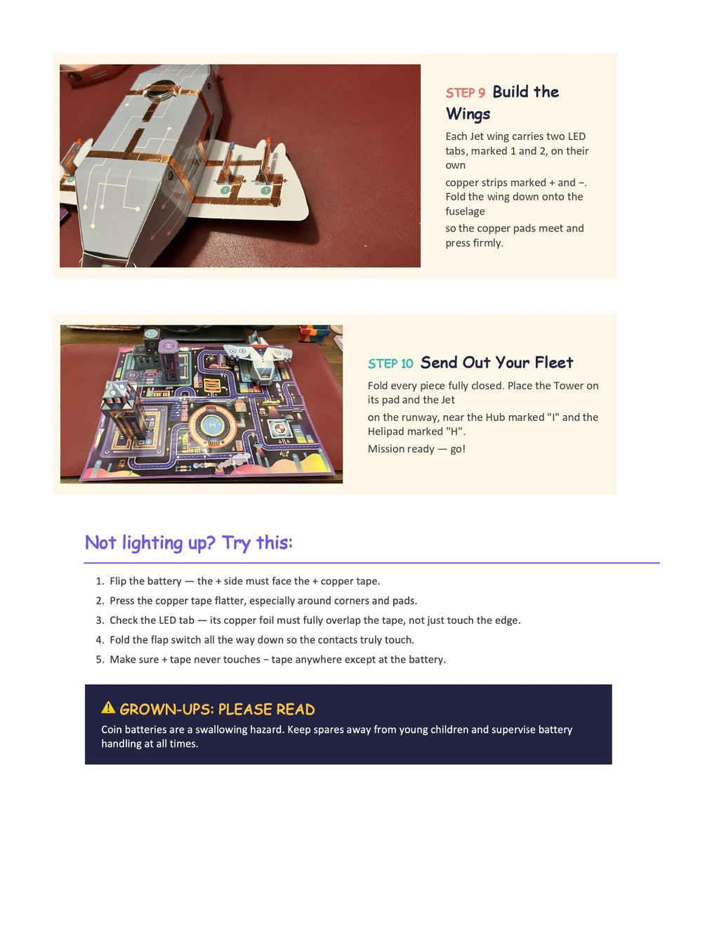 Magic Paper Circuit Kit for Kids – DIY STEM Electricity Learning Toy with LED Lights
