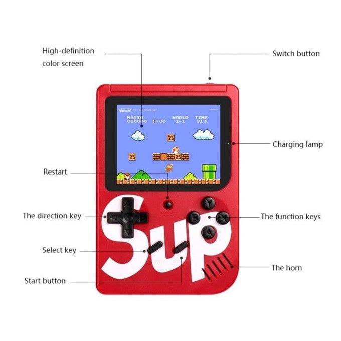 Sup Mini Game box | with remote controller & 400 Retro Games