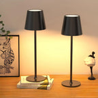 Rechargeable Touch LED Desk Lamp Black