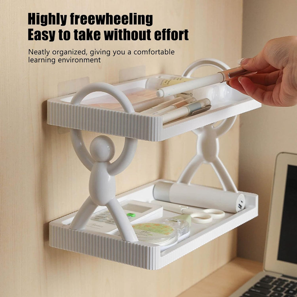 2 Layers Wall Mounted Storage Shelfs