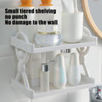 2 Layers Wall Mounted Storage Shelfs