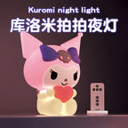 Kuromi Silicone Touch Night Light - Cute Kawaii Bedside Lamp & Sleep Aid
