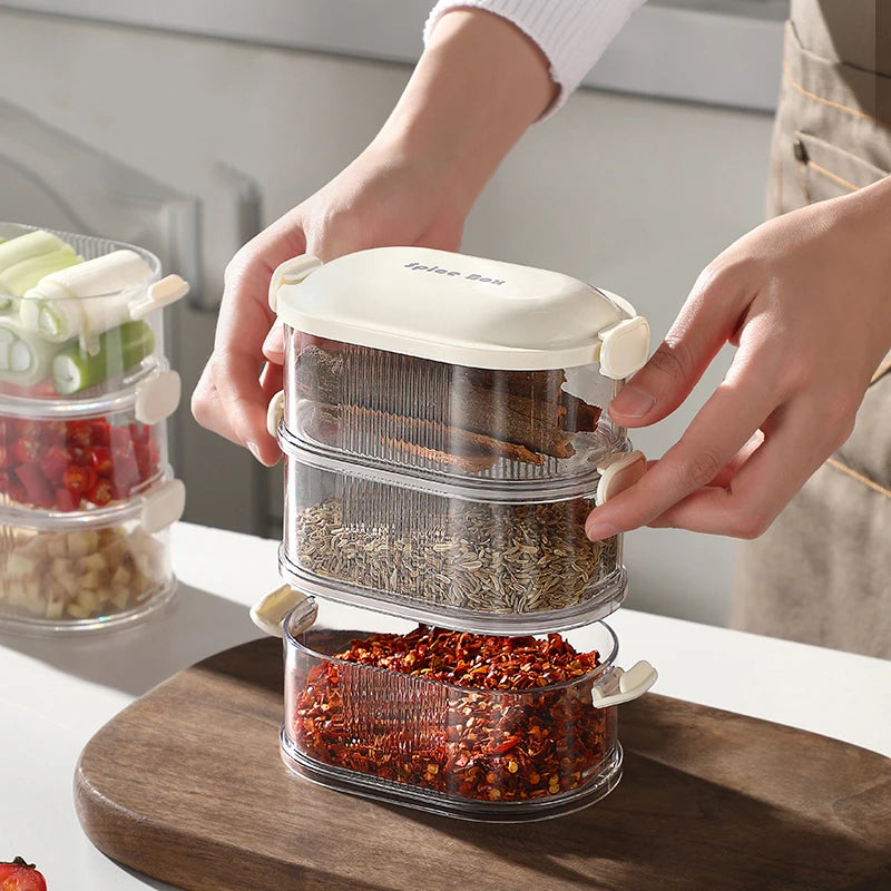 4 Layer Kitchen Storage Box