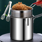 Stainless Steel Fry Pot