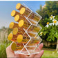 10 Grid Acrylic Lipstick Organizer