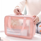 Double Layer Waterproof Travel Cosmetic Washbag Organizer