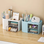 Desktop Stationery Organizer With Drawer