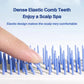 Self Cleaning Hair Brush, One Click Cleaning Telescopic Hair Comb
