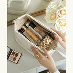 Women Cosmetic PU Leather Bag