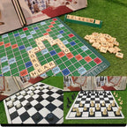 3 in 1 Wooden Board Game