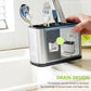 High Quality Silver Surface Cutlery Utensil Drainer