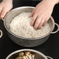 Set Of 6 Stainless Steel Colander Set