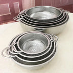 Set Of 6 Stainless Steel Colander Set