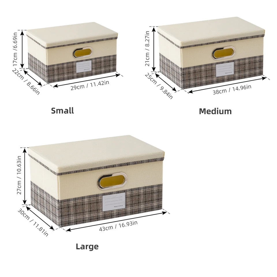 Storage Box With Cover