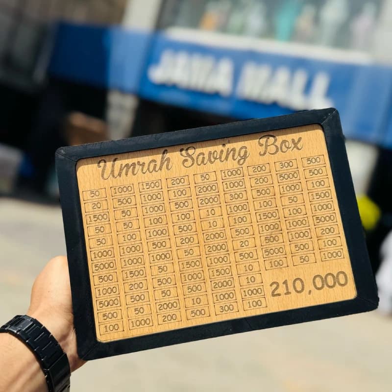 Umrah Saving Box - 210,000 - FREE DELIVERY