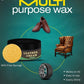 Multipurpose Leather wax with Free Sponge