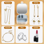 Foldable Travel jewellery Bag