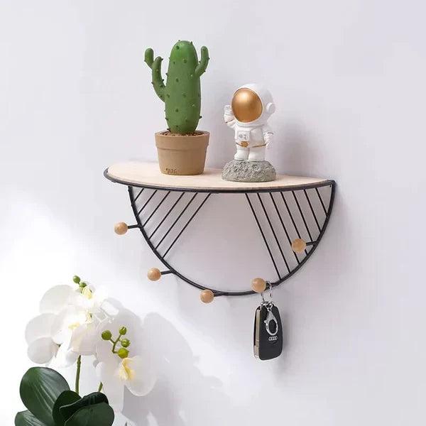 Metal Wall Mounted Storage Shelf - D