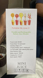 Rechargeable Cordless Barrel Juicer