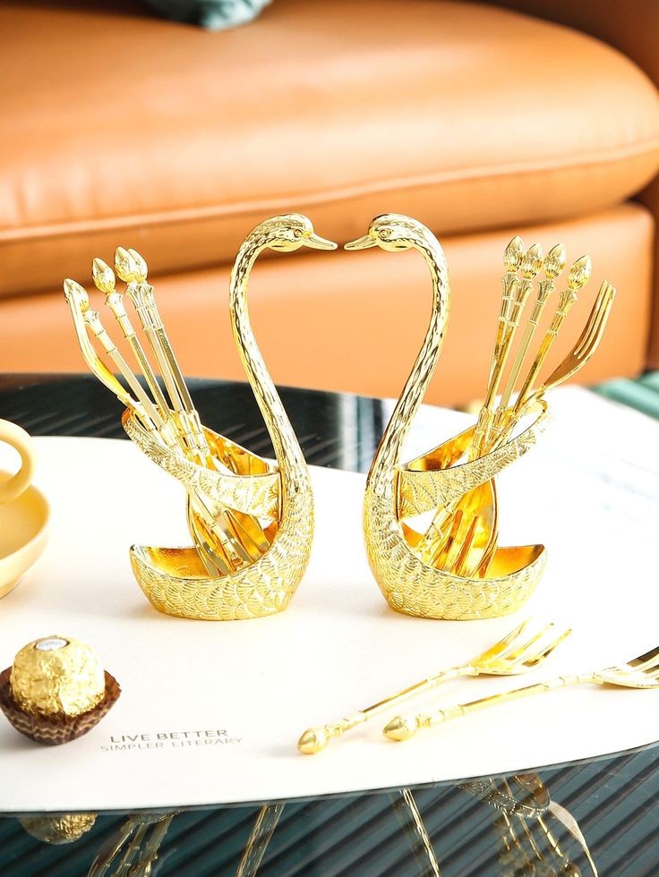Creative Spoon Set With Stand